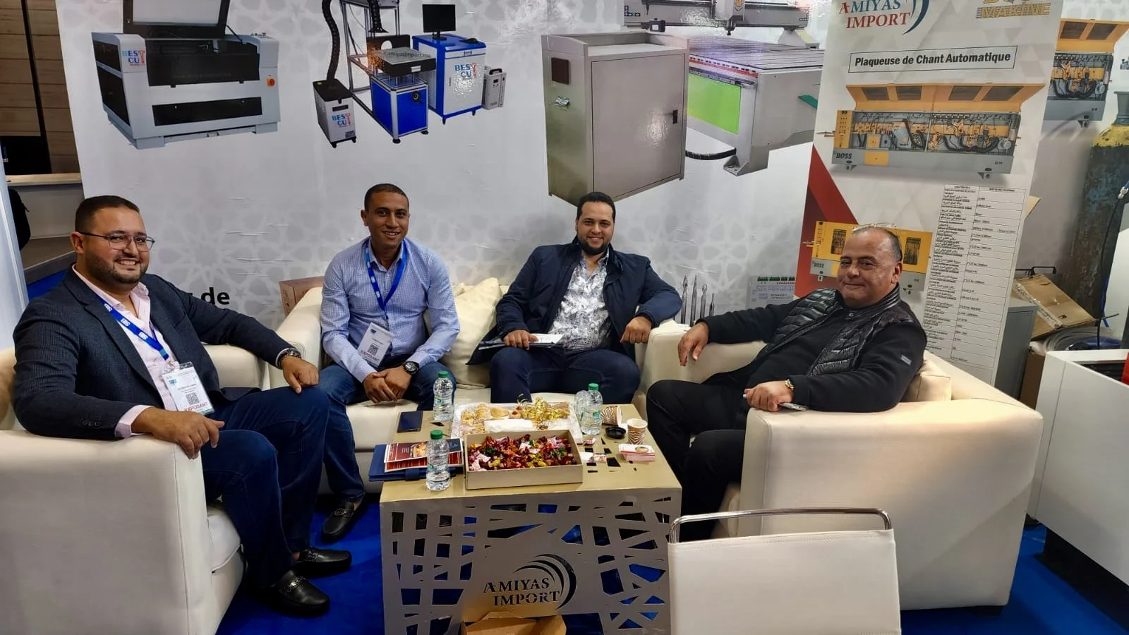 Participation Amiyas Import à un salon industriel au Maroc